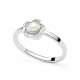 ANILLO JOY PLATA RODIADA TALLA 8