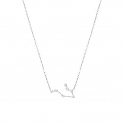 COLLAR ESTELAR GEMINIS PLATA