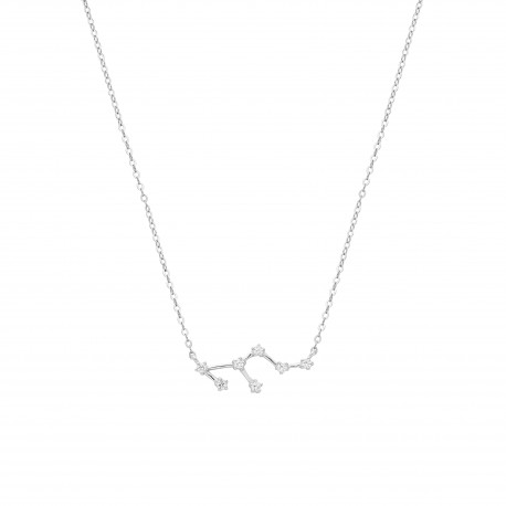 COLLAR ESTELAR LEO PLATA
